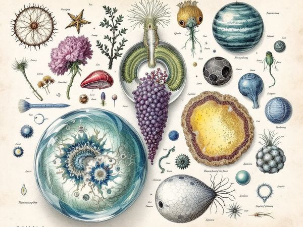 Burmese (European) breed illustration in naturalist style