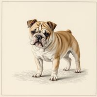 English Bulldog (miniaturized)