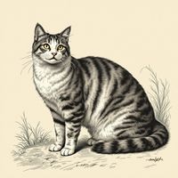 New England Farm Cat