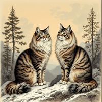 Northern European Long-Haired Cats