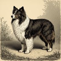 Shetland Island Farm Collie