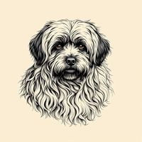 Tibetan Lion Dog (Lhasa Apso type)